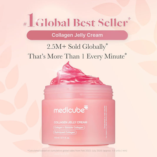 medicube Jelly Cream with Collagen & Niacinamide, 3.71 fl.oz