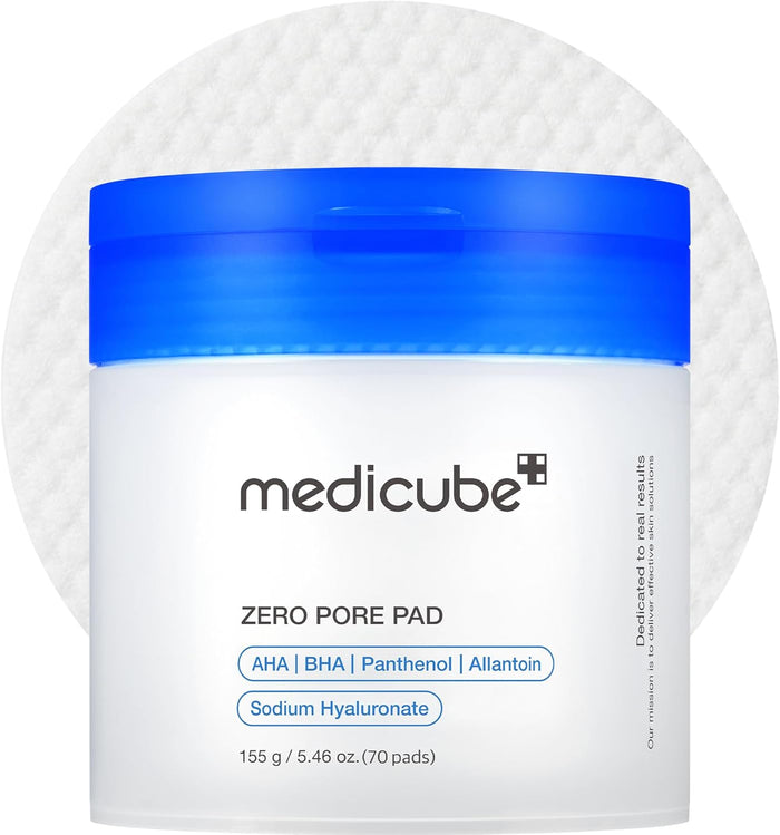 medicube Zero Pore Pad 2.0 – Exfoliating Toner Pads