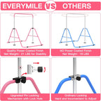 EVERYMILE Kids Gymnastics Bar – Adjustable & Foldable Home Training Bar
