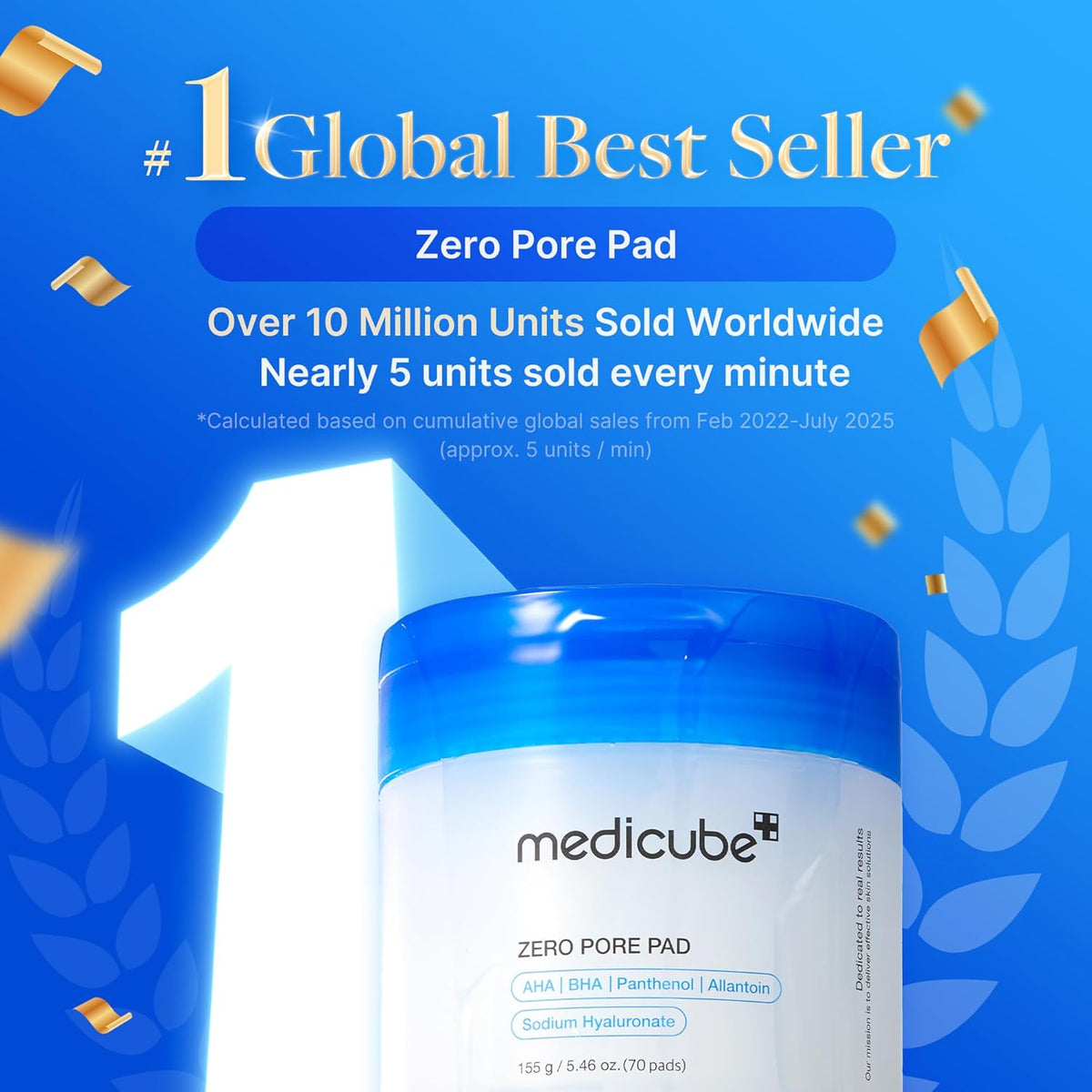 medicube Zero Pore Pad 2.0 – Exfoliating Toner Pads