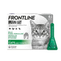 FRONTLINE Plus Flea & Tick Treatment for Cats & Ferrets – 6 Pipettes